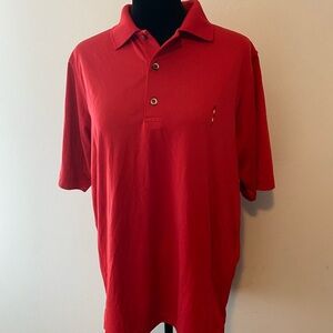 Men's Red Polo Shirt